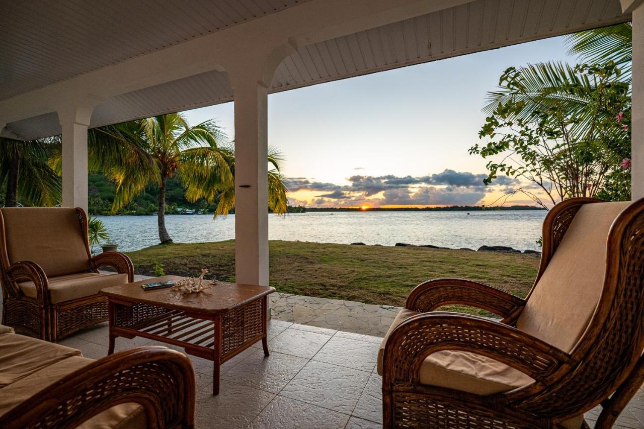 Waterfront Paradise 2 Br; Stunning Sunsets Bora Bora Eksteriør billede