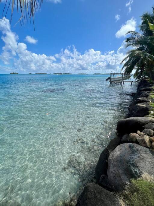 Waterfront Paradise 2 Br; Stunning Sunsets Bora Bora Eksteriør billede