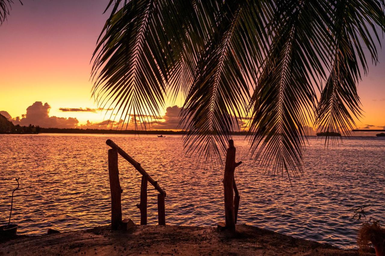 Waterfront Paradise 2 Br; Stunning Sunsets Bora Bora Eksteriør billede